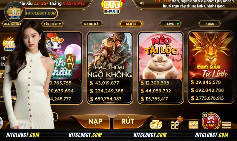 Hitclub Xfjk - Link Tải Hit Club Tài Xỉu Chính Hãng: Hitclubct, Hitclub CT 14 Slot game – Kho nổ hũ đầy màu sắc